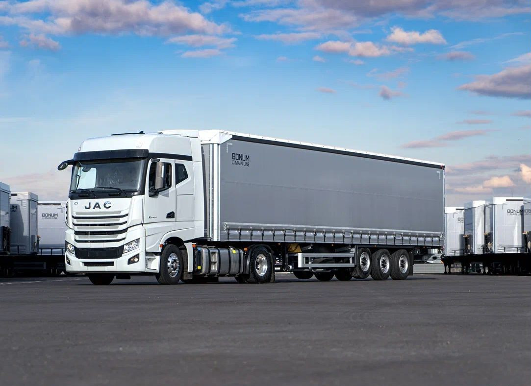 Полуприцеп шторный Bonum 914296-04, 2025 - Тентованный полуприцеп: фото 1