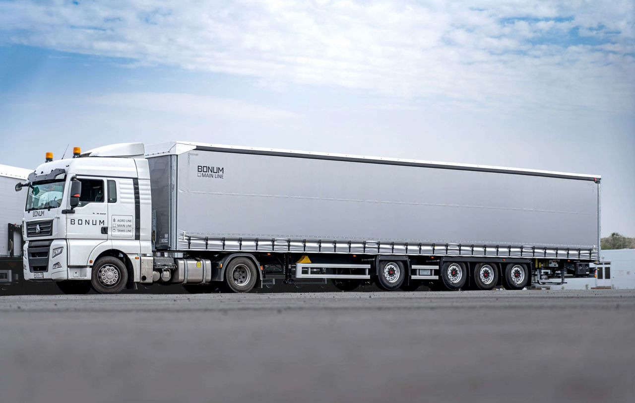 Полуприцеп шторный Bonum 914296-04, 2025 - Тентованный полуприцеп: фото 1 Полуприцеп шторный Bonum 914296-04, 2025 - Тентованный полуприцеп: фото 1