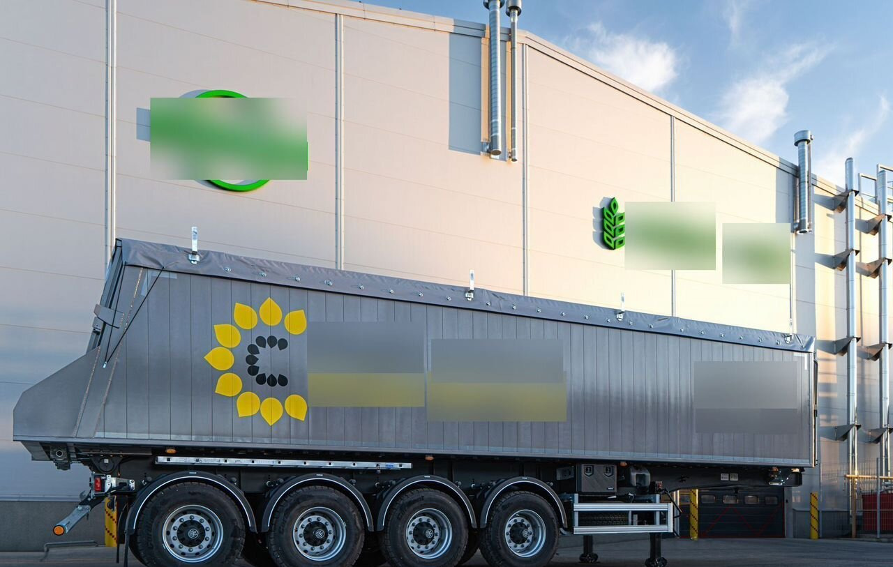 Новый Самосвальный полуприцеп Полуприцеп зерновоз Bonum 914295-01, 2024: фото 11