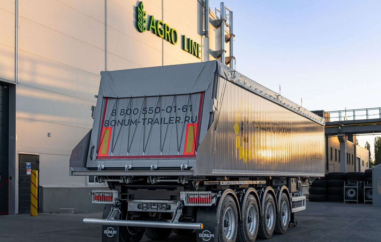 Полуприцеп зерновоз Bonum 914295-01, 2024 - Самосвальный полуприцеп: фото 2 Полуприцеп зерновоз Bonum 914295-01, 2024 - Самосвальный полуприцеп: фото 2