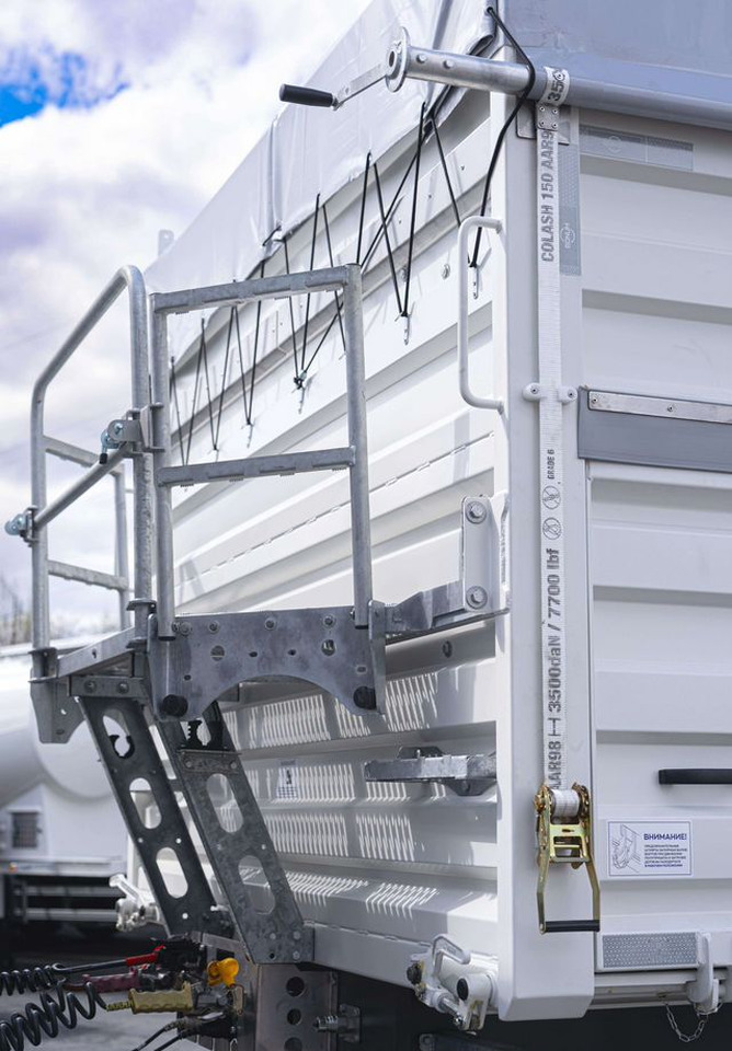 Новый Самосвальный полуприцеп Полуприцеп зерновоз Bonum 914295-01, 2024: фото 9