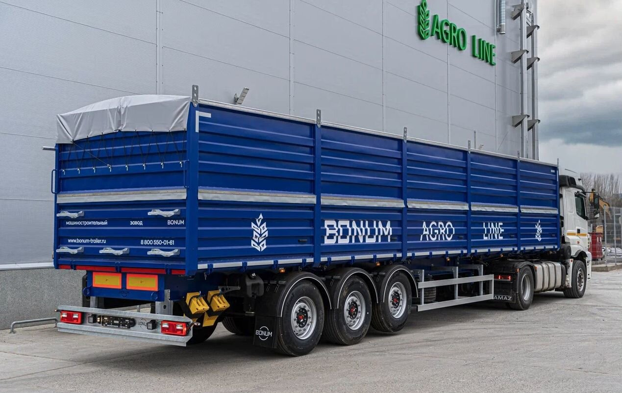 Полуприцеп зерновоз Bonum Зерновоз, 2024 - Самосвальный полуприцеп: фото 3 Полуприцеп зерновоз Bonum Зерновоз, 2024 - Самосвальный полуприцеп: фото 3