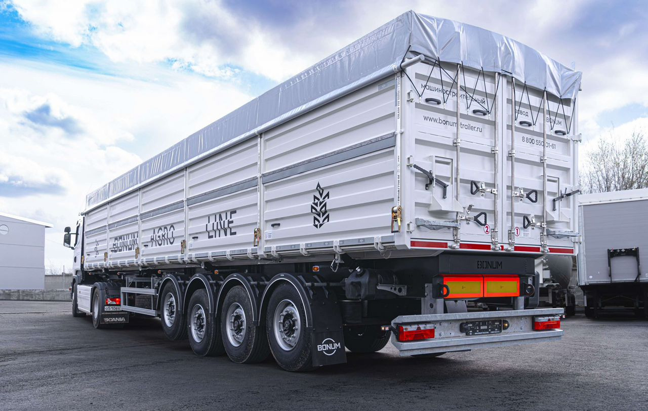 Полуприцеп зерновоз Bonum Зерновоз, 2024 - Самосвальный полуприцеп: фото 3 Полуприцеп зерновоз Bonum Зерновоз, 2024 - Самосвальный полуприцеп: фото 3