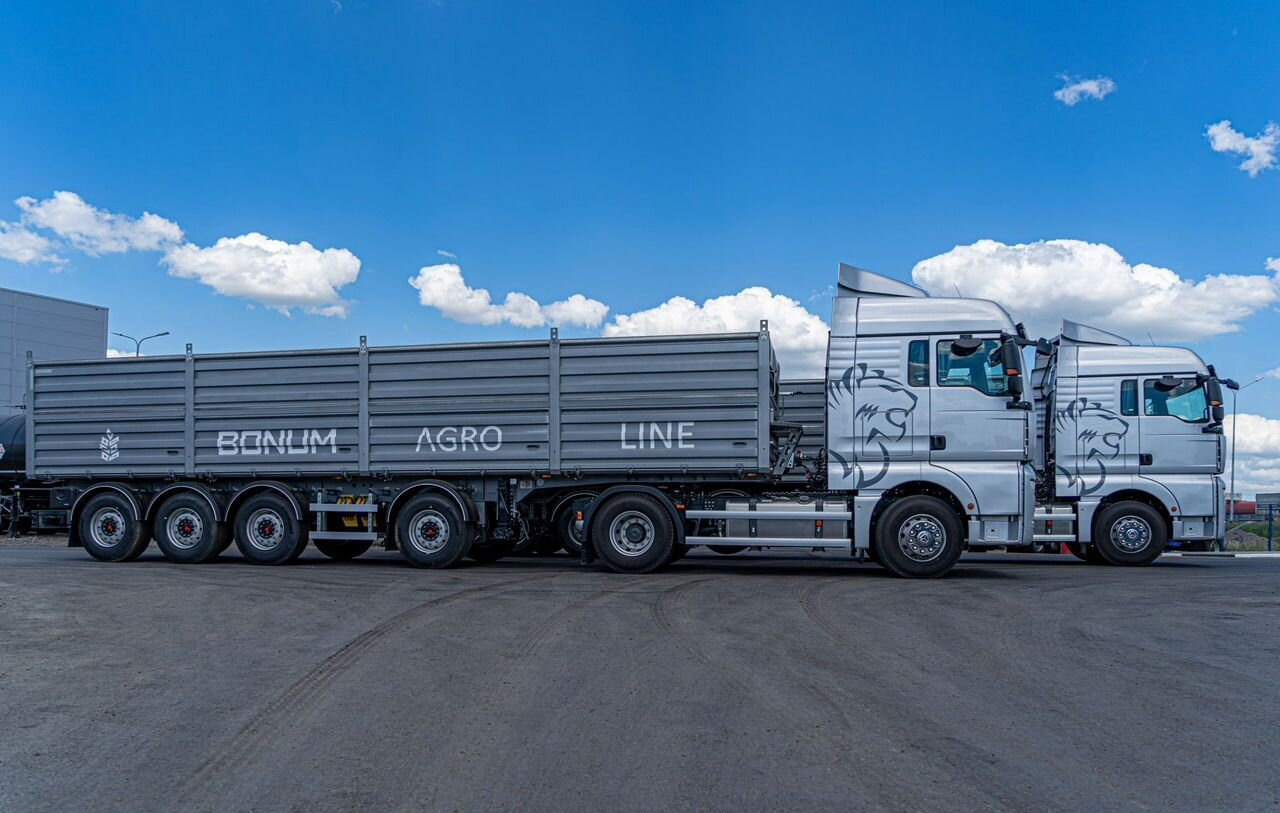 Полуприцеп зерновоз Bonum Зерновоз, 2024 - Самосвальный полуприцеп: фото 3 Полуприцеп зерновоз Bonum Зерновоз, 2024 - Самосвальный полуприцеп: фото 3