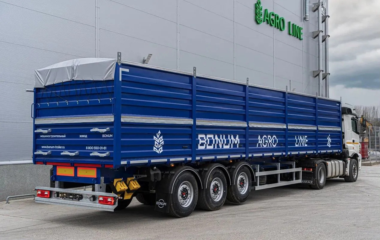 Полуприцеп зерновоз Bonum Зерновоз, 2024 - Самосвальный полуприцеп: фото 3 Полуприцеп зерновоз Bonum Зерновоз, 2024 - Самосвальный полуприцеп: фото 3
