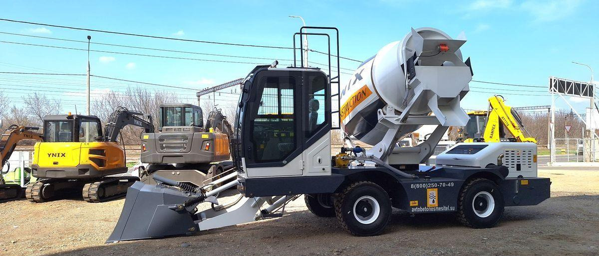 YNIX QGMC3000 - Автобетоносмеситель: фото 4 YNIX QGMC3000 - Автобетоносмеситель: фото 4