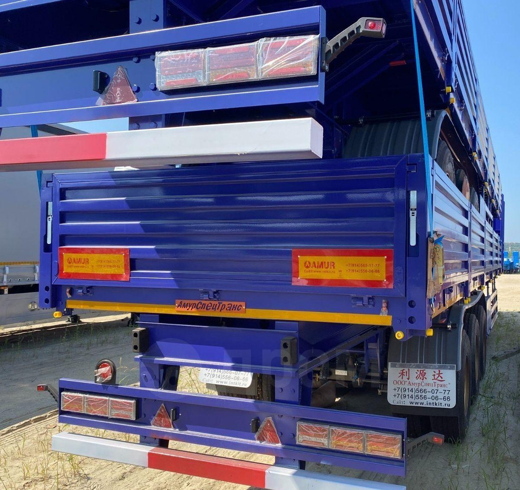 Новый Полуприцеп бортовой/ Платформа Amur LYR-9600JS: фото 6