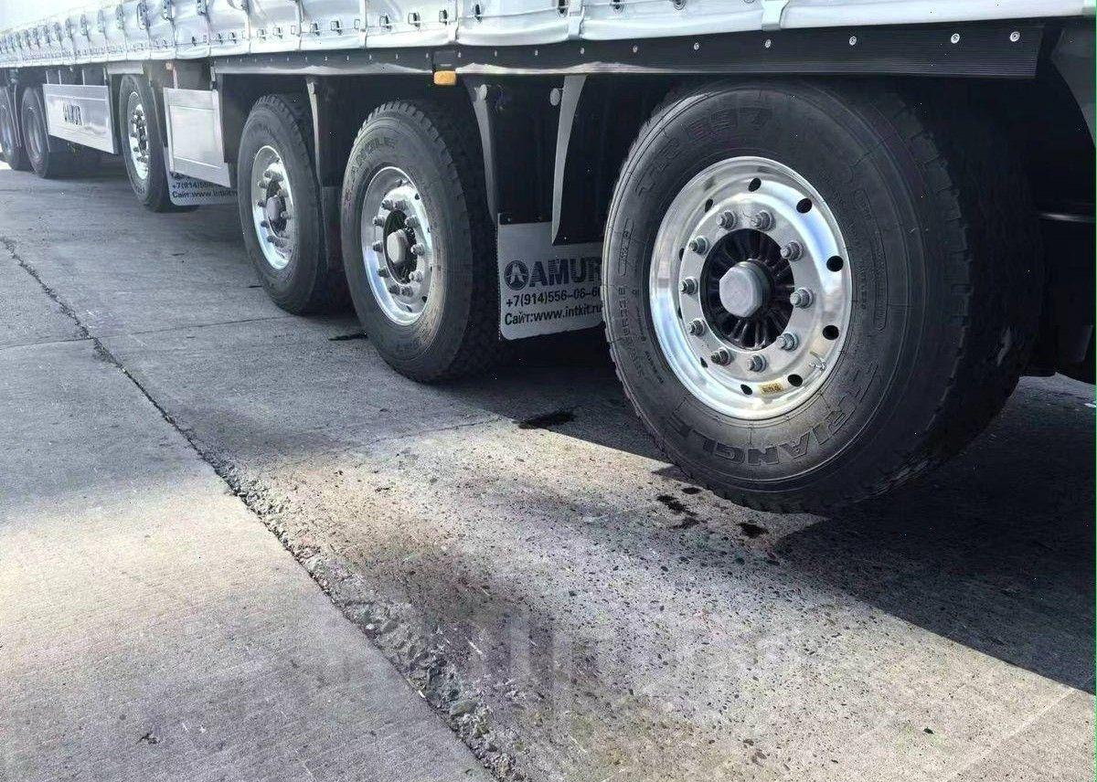 Новый Тентованный полуприцеп Amur LYR9400XXYED: фото 10 Новый Тентованный полуприцеп Amur LYR9400XXYED: фото 10