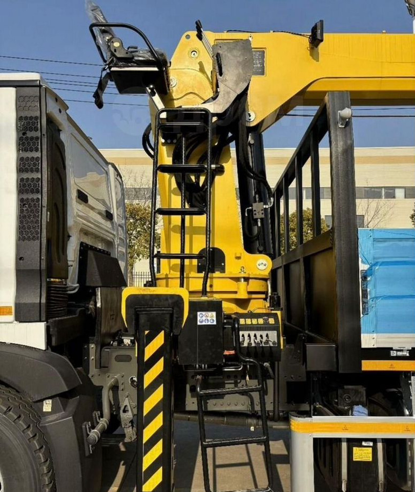 Новый Грузовик бортовой/ Платформа, Автоманипулятор Бортовой грузовик Howo T5G с КМУ HYVA, 2024: фото 11