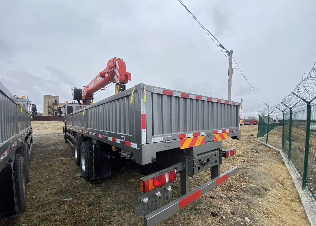 Новый Грузовик бортовой/ Платформа, Автоманипулятор Бортовой грузовик Howo T5G с КМУ Sunhunk, 2024: фото 11 Новый Грузовик бортовой/ Платформа, Автоманипулятор Бортовой грузовик Howo T5G с КМУ Sunhunk, 2024: фото 11