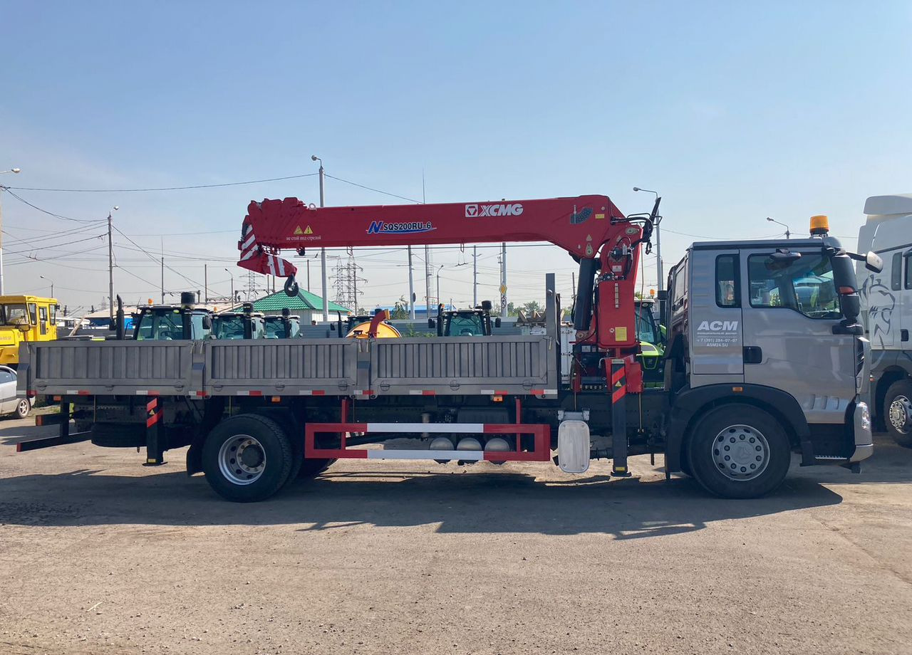 Новый Грузовик бортовой/ Платформа, Автоманипулятор Бортовой грузовик Howo T5G с КМУ XCMG, 2024: фото 6 Новый Грузовик бортовой/ Платформа, Автоманипулятор Бортовой грузовик Howo T5G с КМУ XCMG, 2024: фото 6