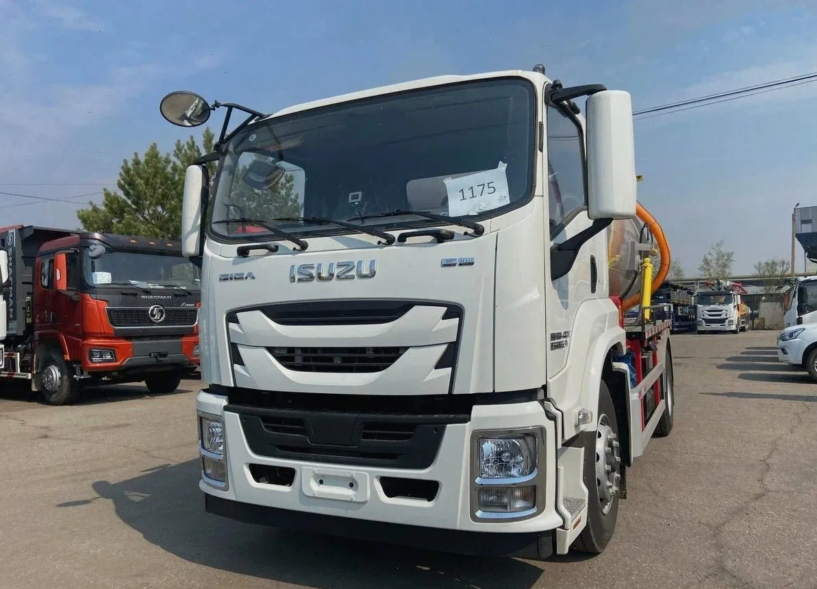 Новый Ассенизатор Илосос isuzu 4X2 дв 151KW бочка 10М3 насос 360М 3: фото 8