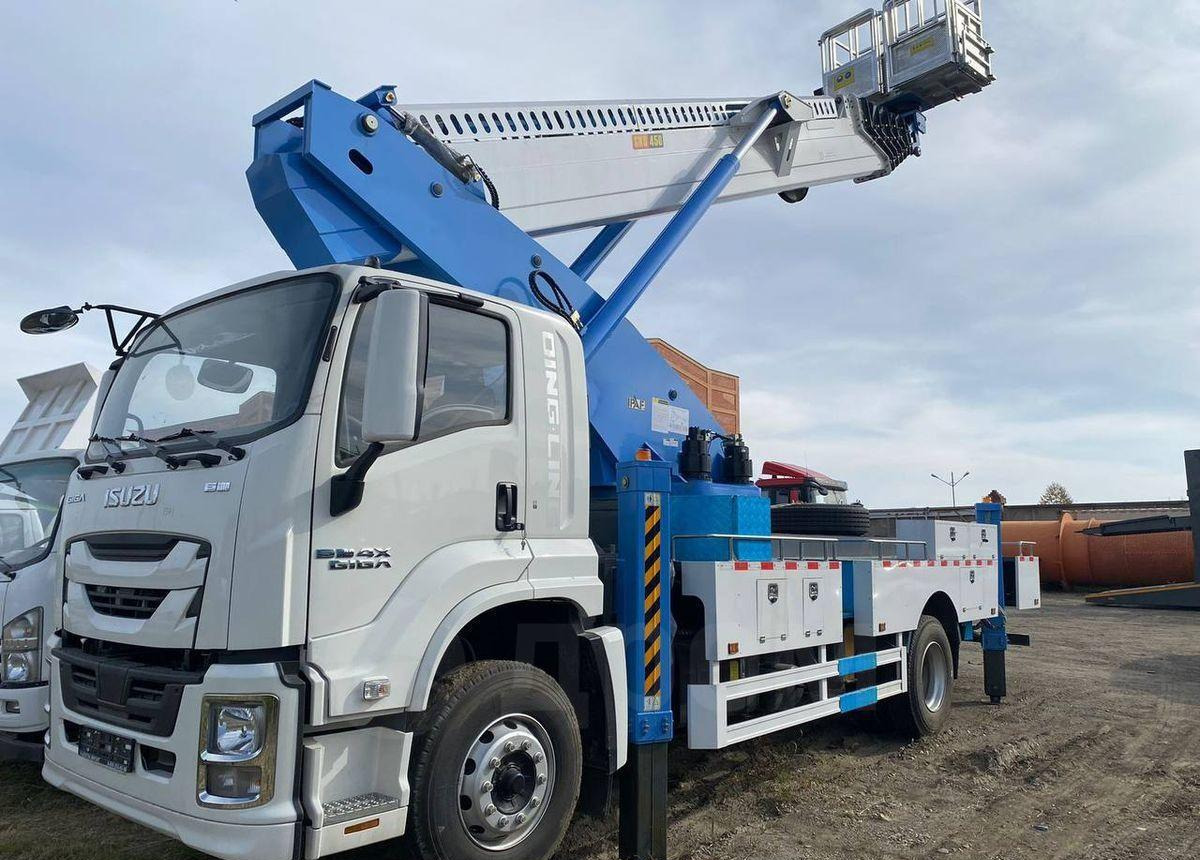 Isuzu Giga - Грузовик с подъемником: фото 1 Isuzu Giga - Грузовик с подъемником: фото 1