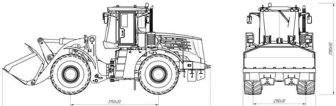 Новый Колёсный погрузчик Кировец К-708ПК7: фото 12 Новый Колёсный погрузчик Кировец К-708ПК7: фото 12