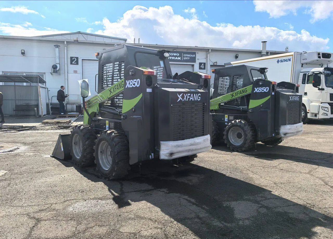 Новый Мини-погрузчик с бортовым поворотом Мини-погрузчик XFANG X850, 2025: фото 16 Новый Мини-погрузчик с бортовым поворотом Мини-погрузчик XFANG X850, 2025: фото 16