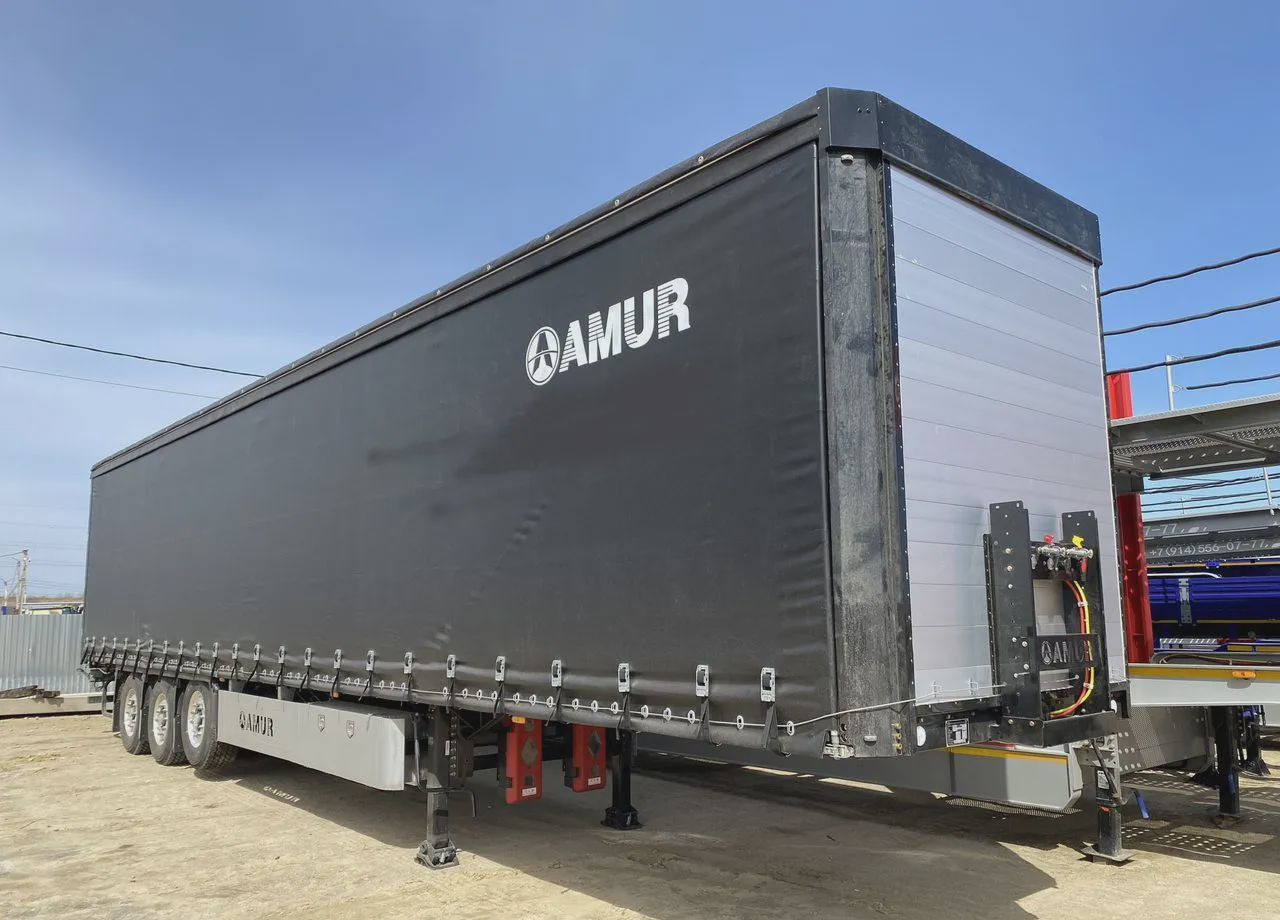 Полуприцеп шторный AMUR LYR9406XXY, 2024 - Тентованный полуприцеп: фото 2 Полуприцеп шторный AMUR LYR9406XXY, 2024 - Тентованный полуприцеп: фото 2