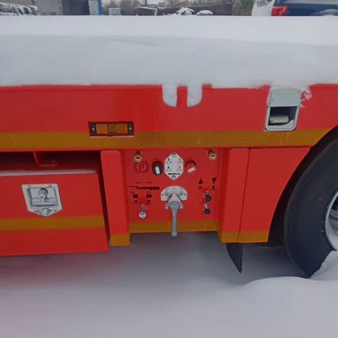 Новый Низкорамный полуприцеп Полуприцеп трал (тяжеловоз) AMUR LYR9708TDP, 2024: фото 7