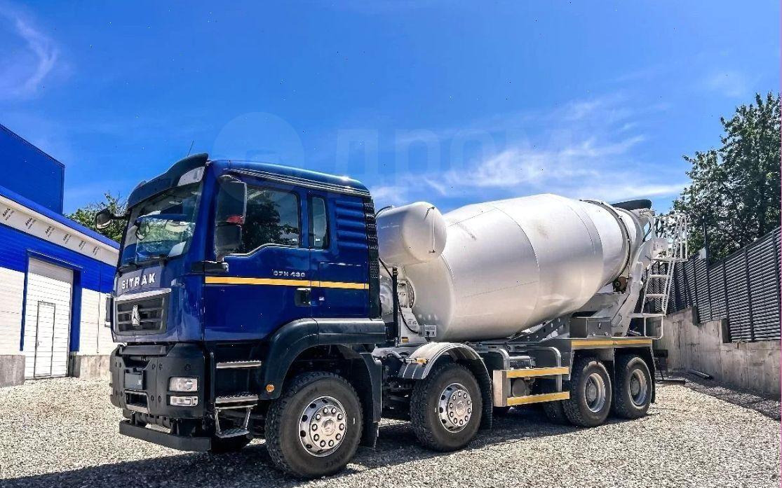 Новый Автобетоносмеситель Sitrak C7H: фото 10