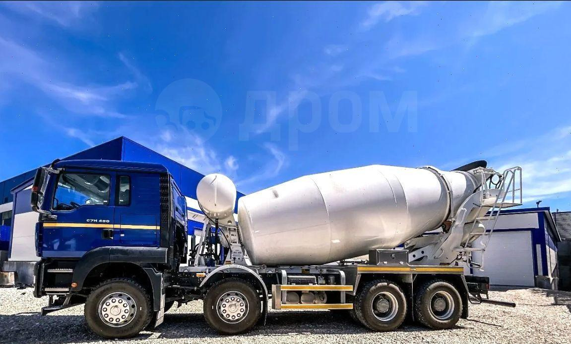 Новый Автобетоносмеситель Sitrak C7H: фото 9