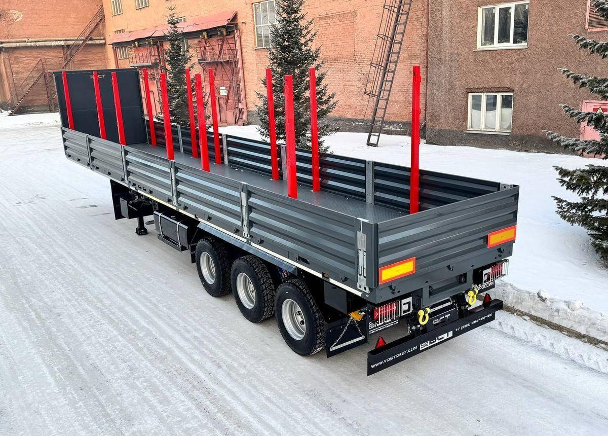 ВСТ 9299Р1 - Полуприцеп бортовой/ Платформа: фото 2 ВСТ 9299Р1 - Полуприцеп бортовой/ Платформа: фото 2