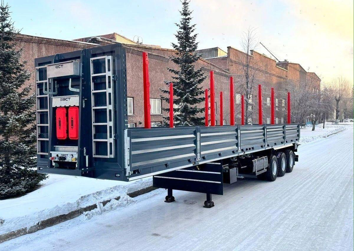 ВСТ 9299Р1 - Полуприцеп бортовой/ Платформа: фото 4 ВСТ 9299Р1 - Полуприцеп бортовой/ Платформа: фото 4