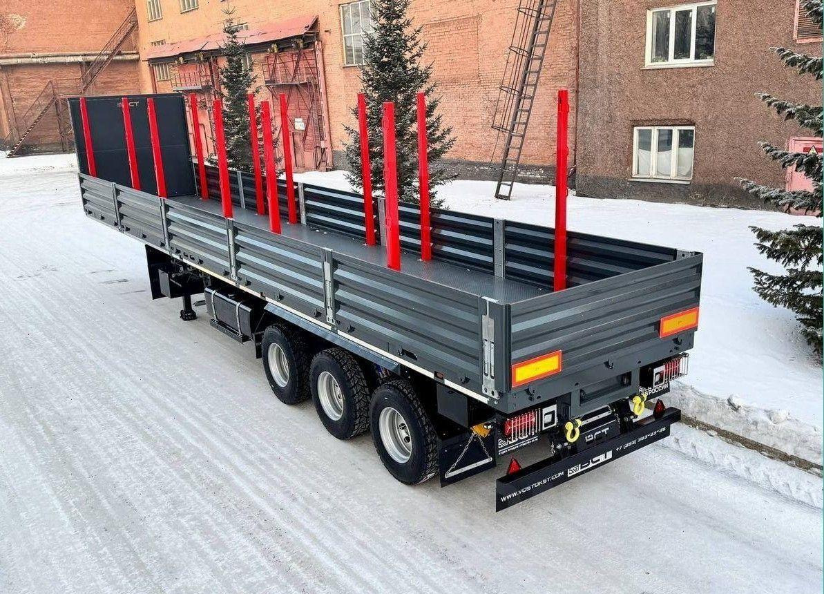 Новый Полуприцеп бортовой/ Платформа ВСТ 9299Р1: фото 6