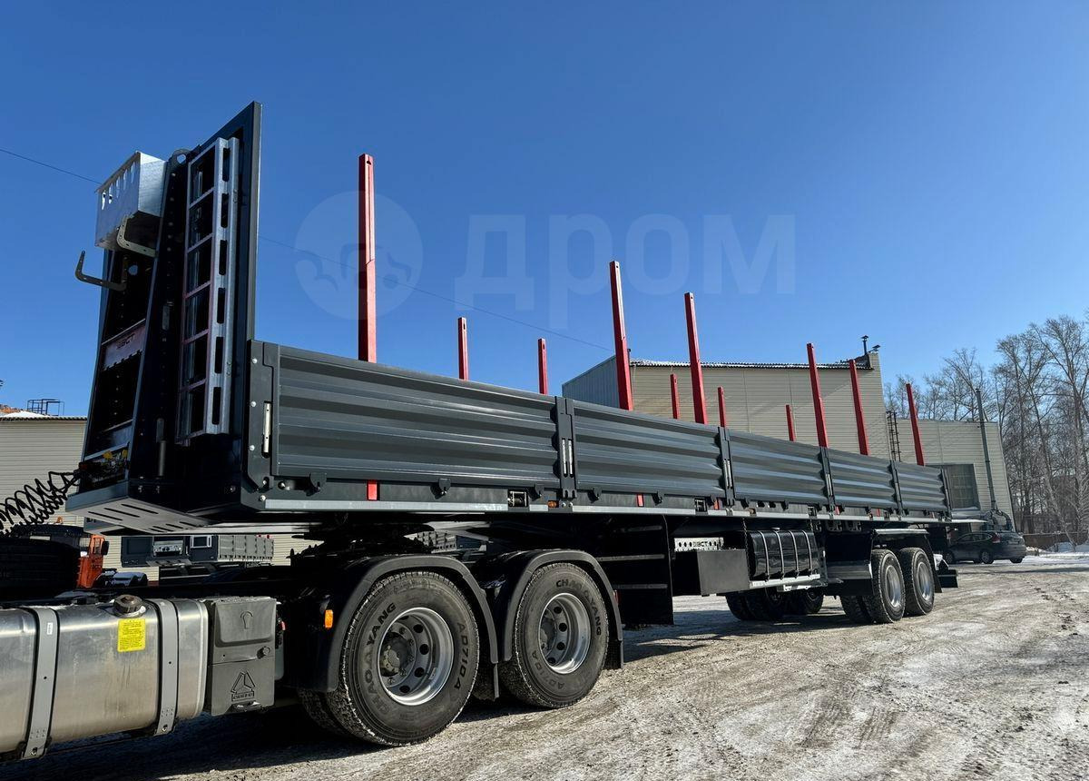 ВСТ 9299В3 - Полуприцеп бортовой/ Платформа: фото 5 ВСТ 9299В3 - Полуприцеп бортовой/ Платформа: фото 5