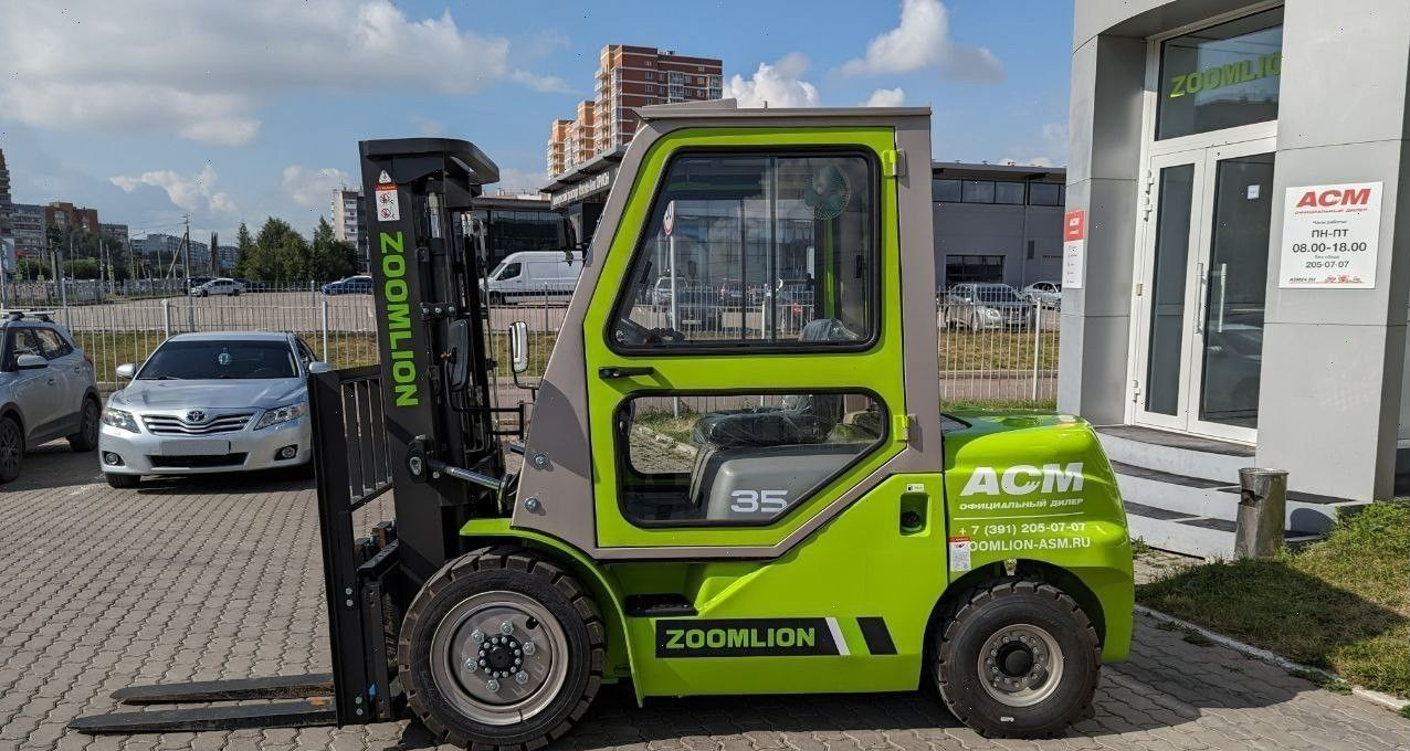 Вилочный погрузчик Zoomlion FD35, 2024 - Вилочный погрузчик: фото 3 Вилочный погрузчик Zoomlion FD35, 2024 - Вилочный погрузчик: фото 3