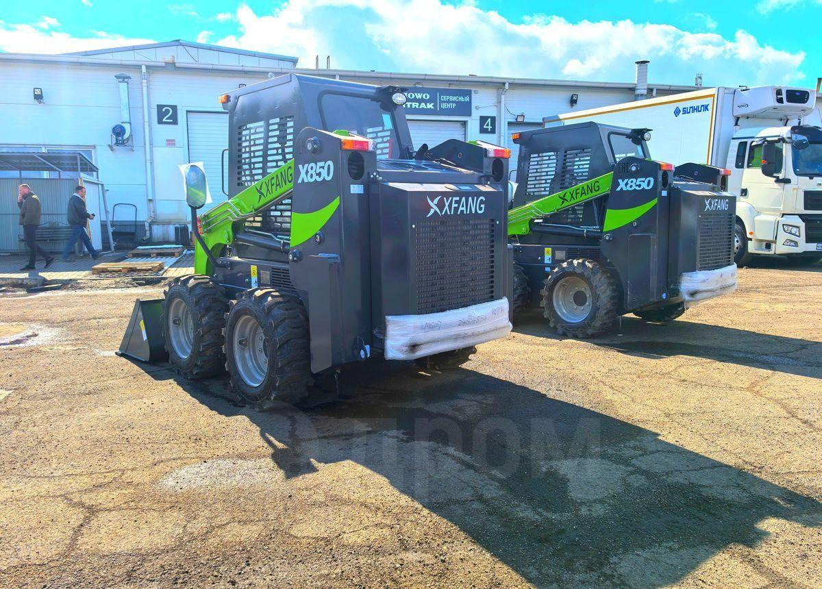Новый Мини-погрузчик с бортовым поворотом XFANG X850: фото 9