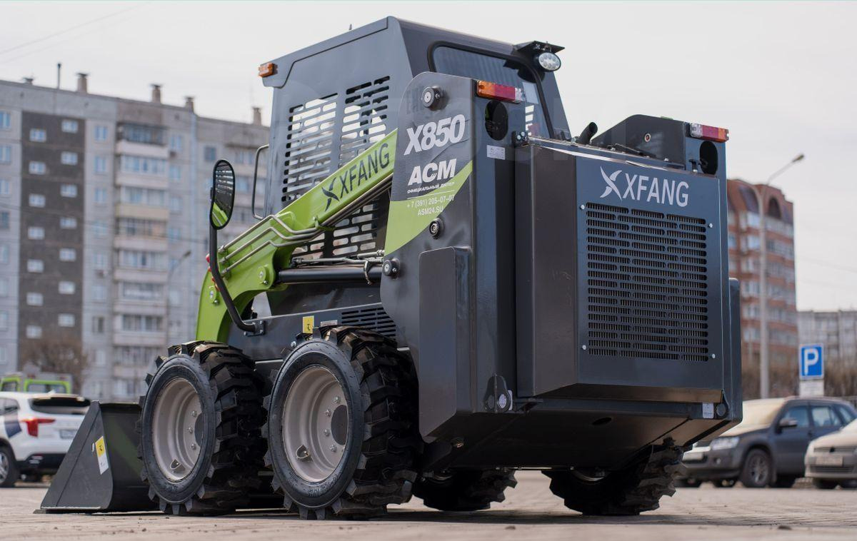 Новый Мини-погрузчик с бортовым поворотом XFANG X850: фото 6