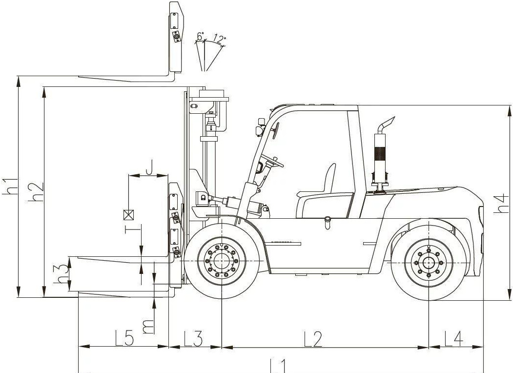 Новый Дизельный погрузчик ZOOMLION FD100: фото 9 Новый Дизельный погрузчик ZOOMLION FD100: фото 9