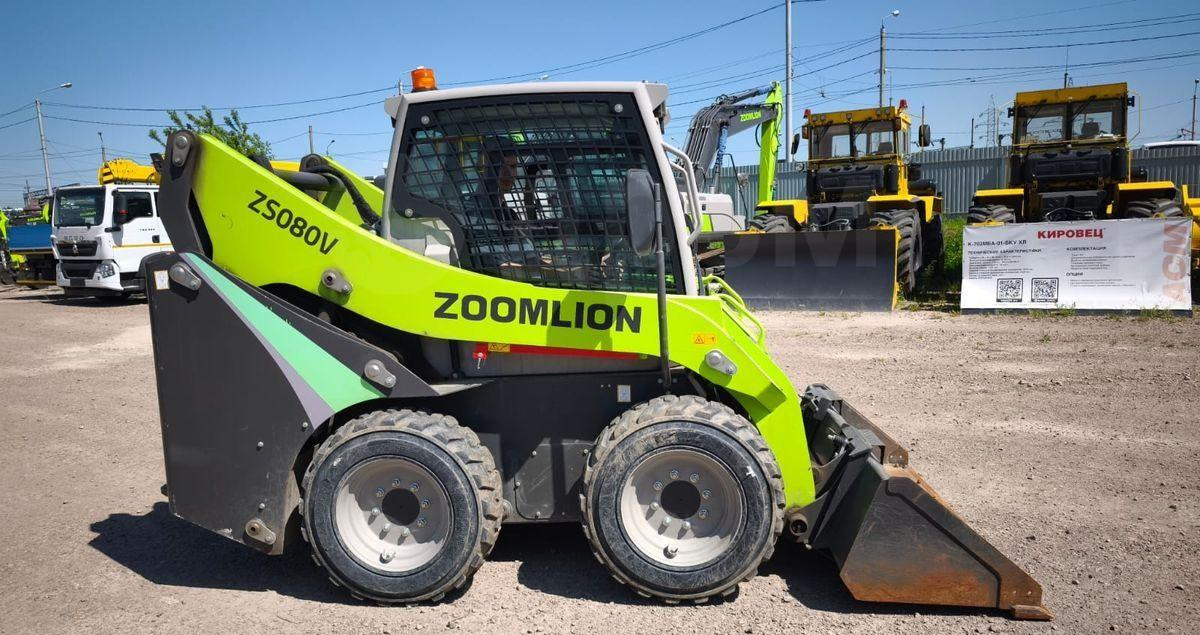 ZOOMLION ZS080V - Мини-погрузчик с бортовым поворотом: фото 1 ZOOMLION ZS080V - Мини-погрузчик с бортовым поворотом: фото 1