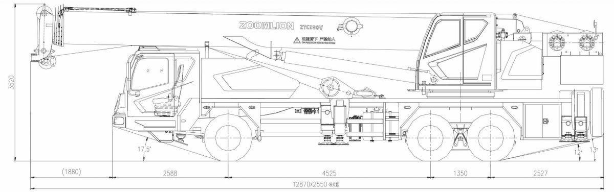 Новый Мобильный кран ZOOMLION ZTC300V-1: фото 7