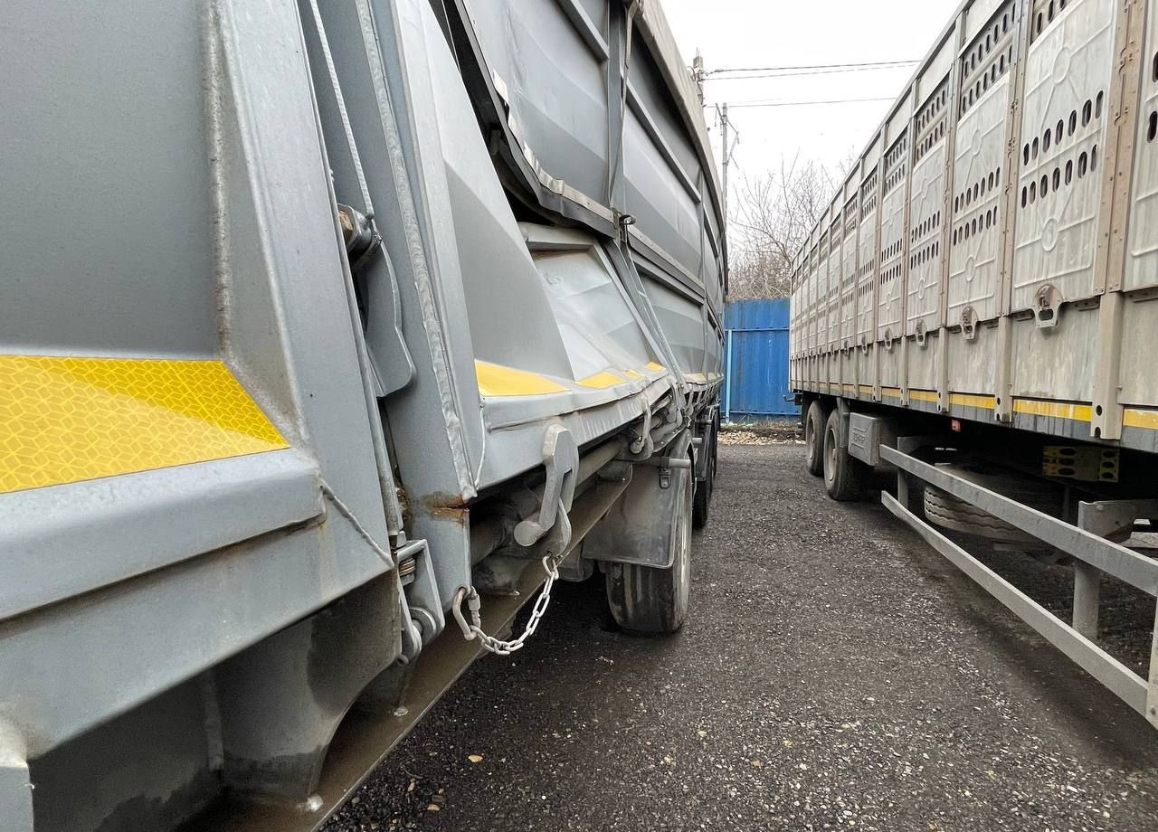 Самосвальный полуприцеп FOX Trailer Зерновоз 3+1: фото 33