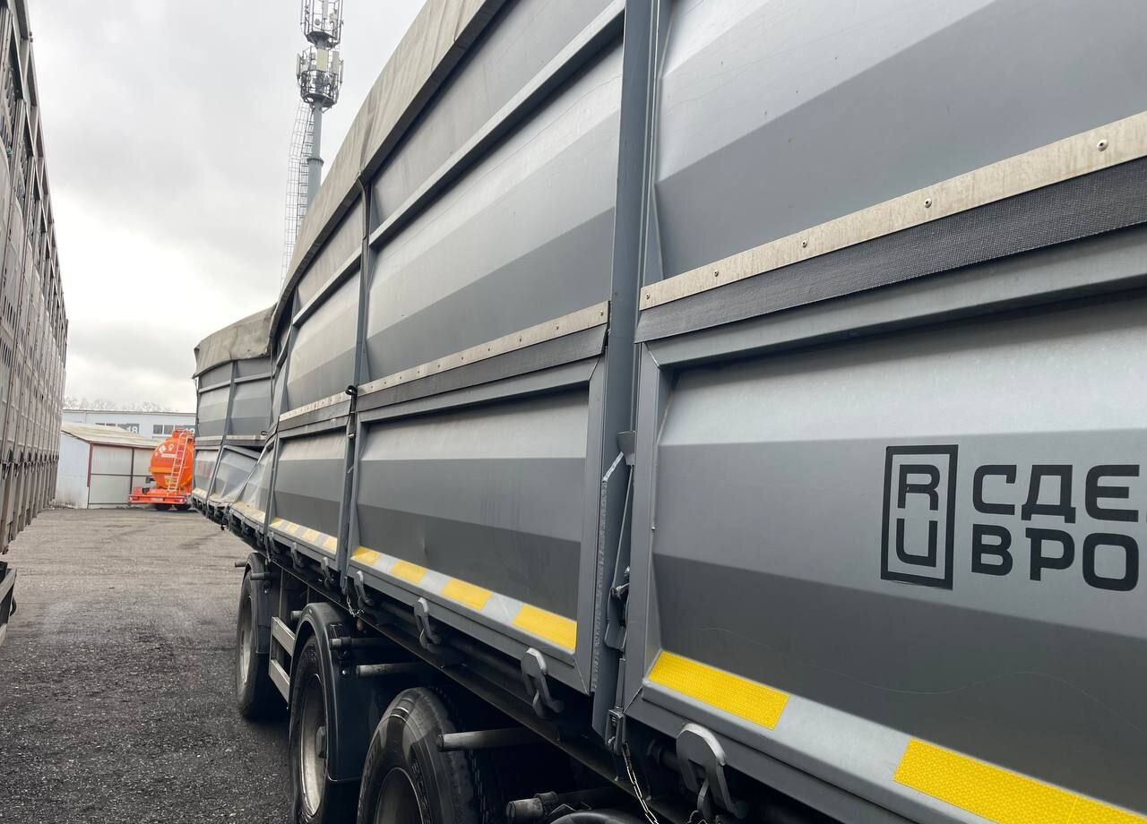 Самосвальный полуприцеп FOX Trailer Зерновоз 3+1: фото 10