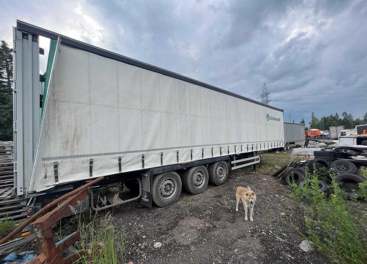 Grunwald 9453-0000010-10 - Тентованный полуприцеп: фото 2 Grunwald 9453-0000010-10 - Тентованный полуприцеп: фото 2