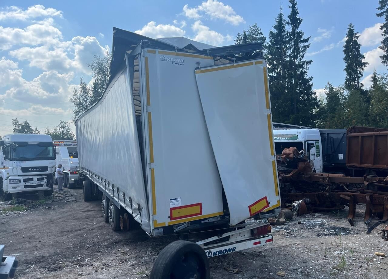 Krone SD - Тентованный полуприцеп: фото 3 Krone SD - Тентованный полуприцеп: фото 3