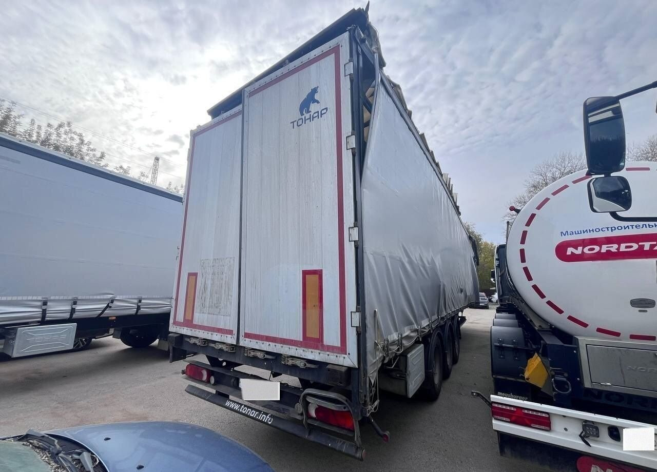 Тонар 9888 - Тентованный полуприцеп: фото 1 Тонар 9888 - Тентованный полуприцеп: фото 1