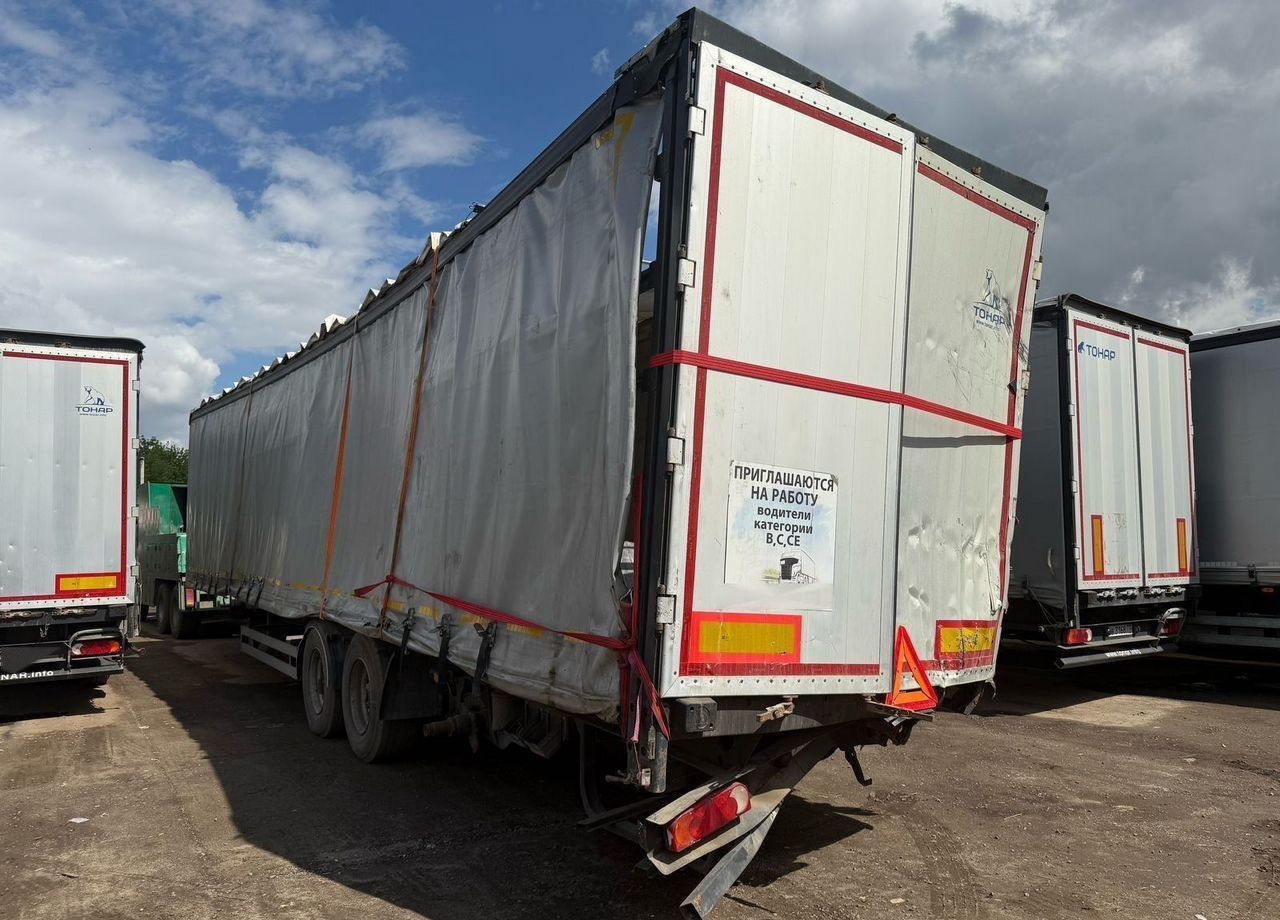Тонар 9888 - Тентованный полуприцеп: фото 4 Тонар 9888 - Тентованный полуприцеп: фото 4