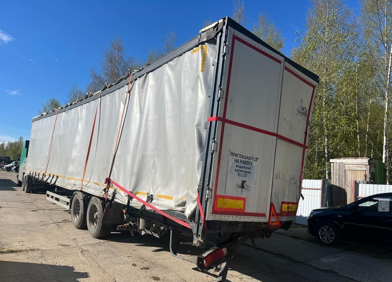 Тентованный полуприцеп Тонар 9888: фото 9