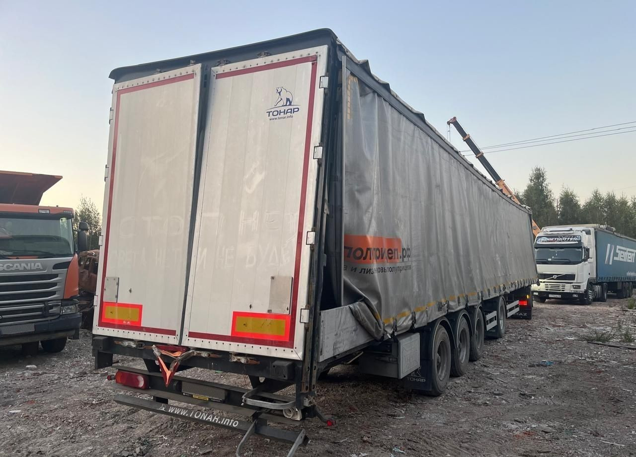 Тонар T4-16V (97882) - Тентованный полуприцеп: фото 3 Тонар T4-16V (97882) - Тентованный полуприцеп: фото 3