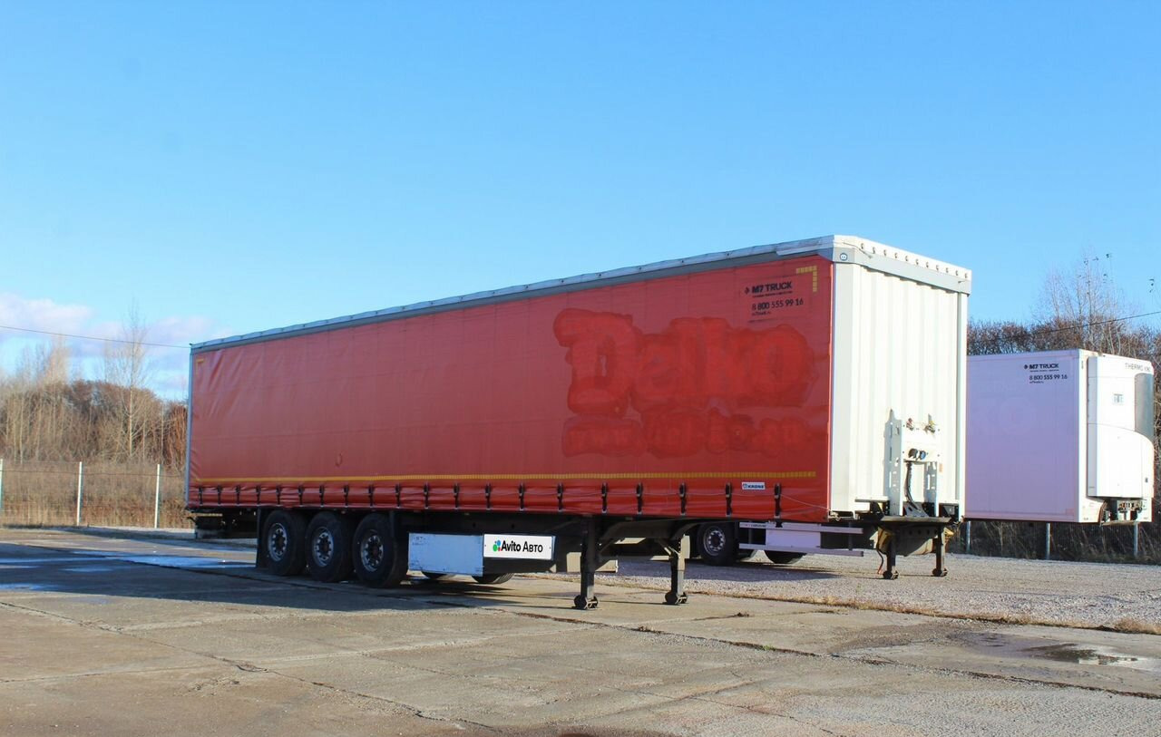 Krone SD - Тентованный полуприцеп: фото 1 Krone SD - Тентованный полуприцеп: фото 1