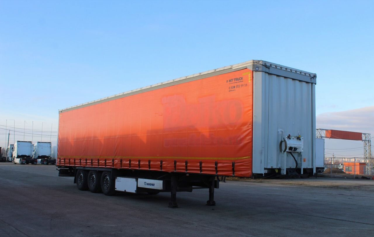 Krone SD - Тентованный полуприцеп: фото 1 Krone SD - Тентованный полуприцеп: фото 1