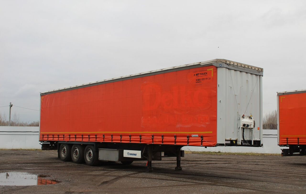 Krone SD - Тентованный полуприцеп: фото 1 Krone SD - Тентованный полуприцеп: фото 1