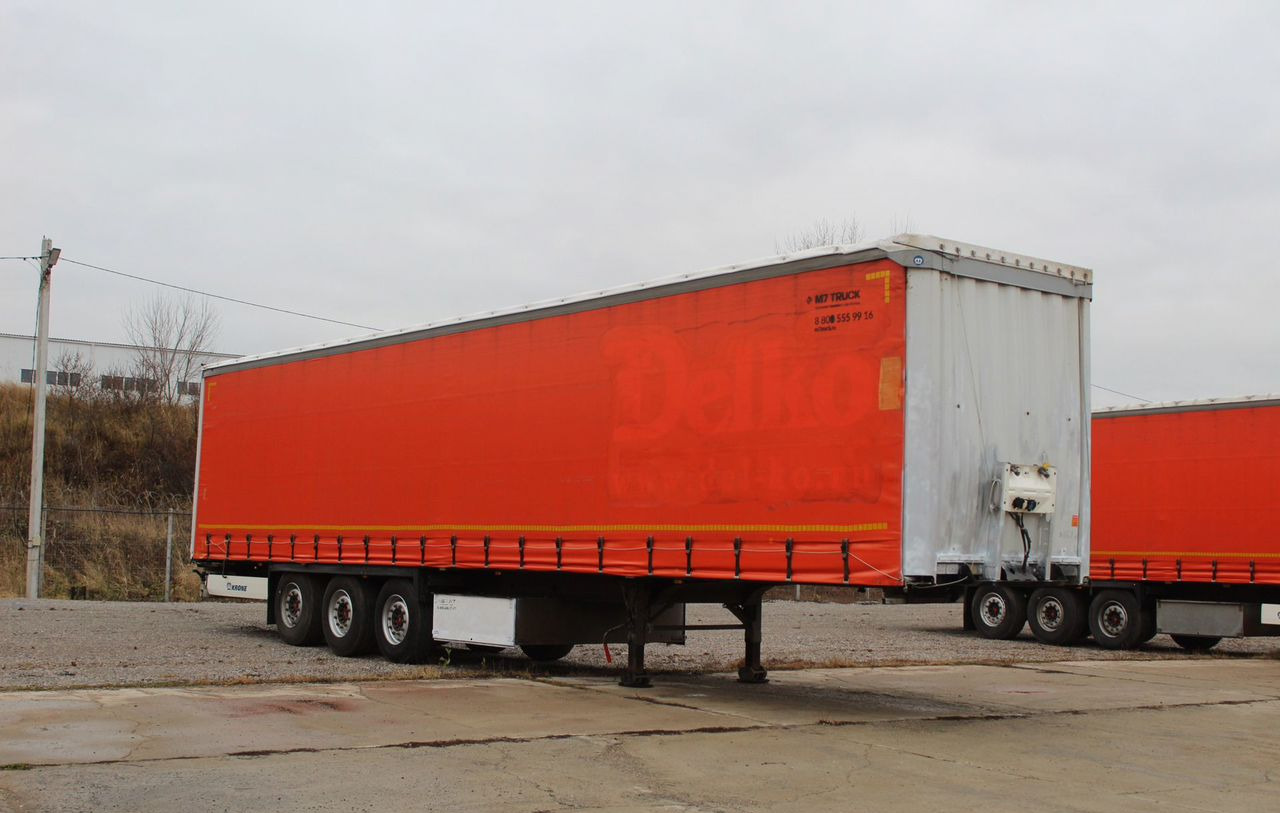 Krone SD - Тентованный полуприцеп: фото 1 Krone SD - Тентованный полуприцеп: фото 1