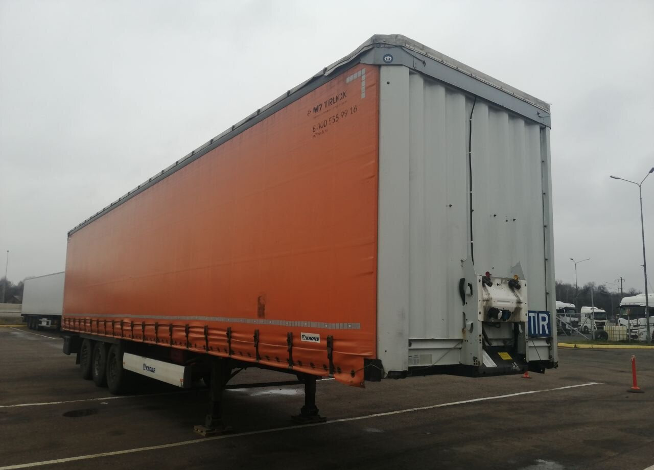 Krone SD - Тентованный полуприцеп: фото 1 Krone SD - Тентованный полуприцеп: фото 1