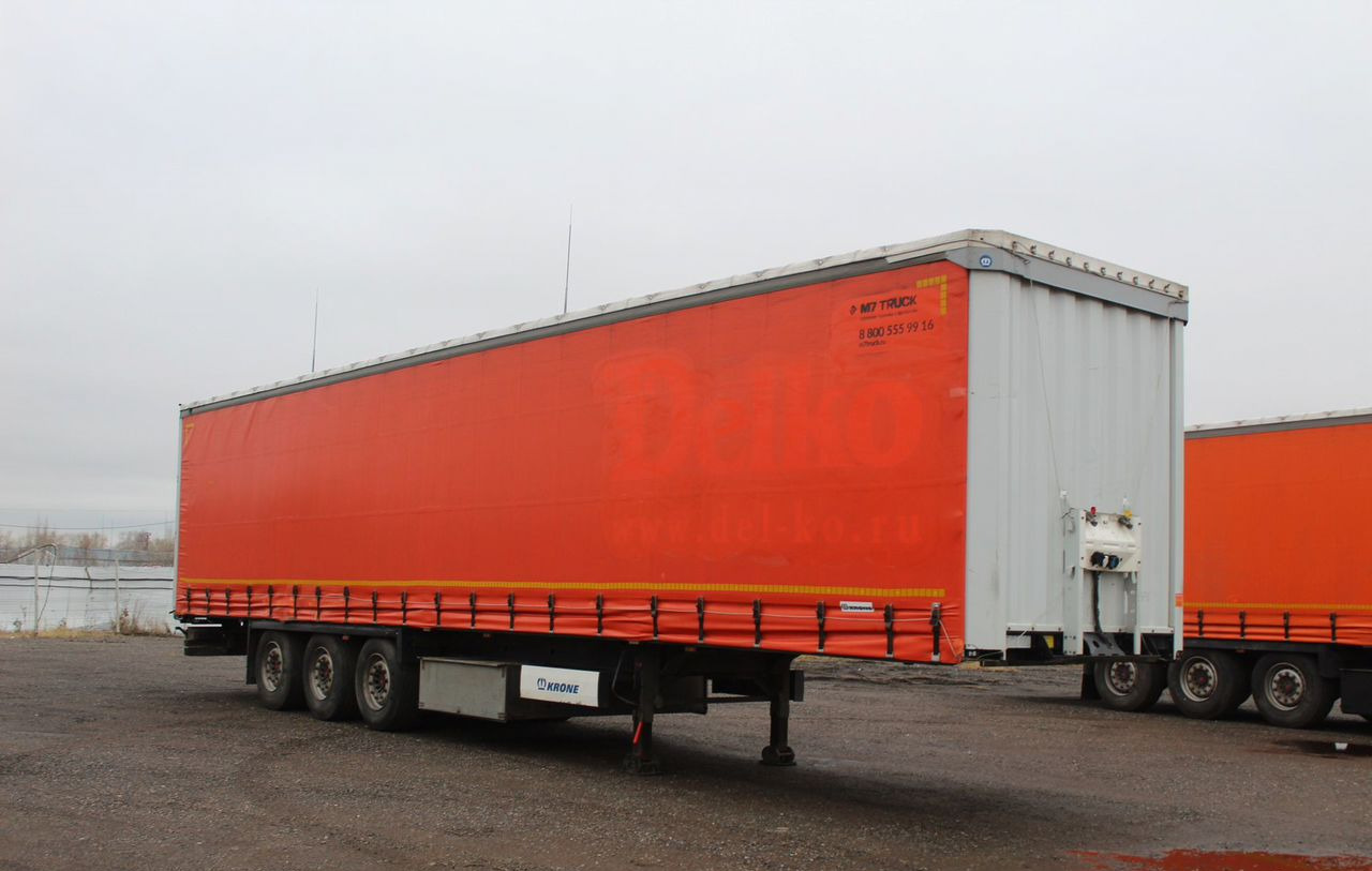 Krone SD - Тентованный полуприцеп: фото 1 Krone SD - Тентованный полуприцеп: фото 1