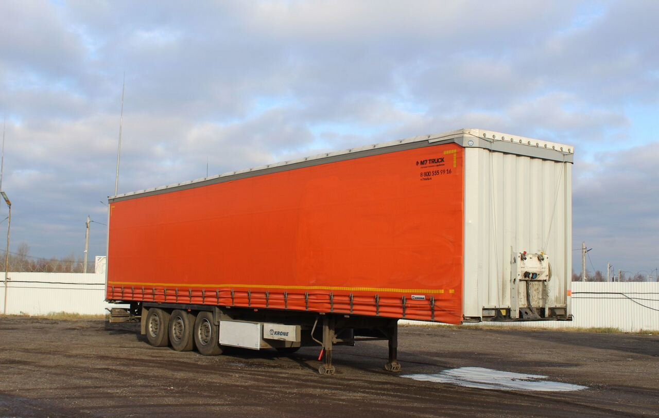 Krone SD - Тентованный полуприцеп: фото 1 Krone SD - Тентованный полуприцеп: фото 1