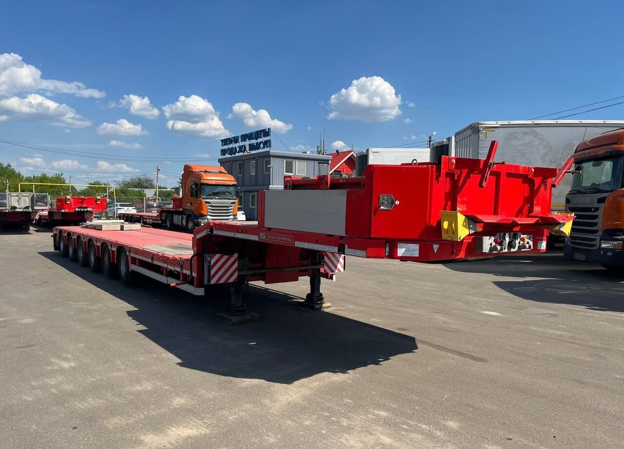 Тверьстроймаш 99393 - Низкорамный полуприцеп: фото 1 Тверьстроймаш 99393 - Низкорамный полуприцеп: фото 1