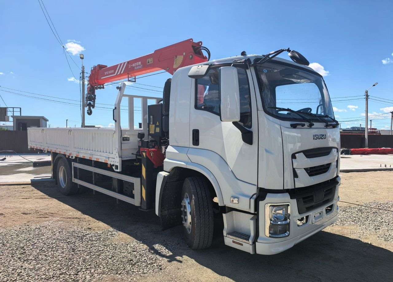 Isuzu Giga (C-series) - Грузовик бортовой/ Платформа, Автоманипулятор: фото 1 Isuzu Giga (C-series) - Грузовик бортовой/ Платформа, Автоманипулятор: фото 1